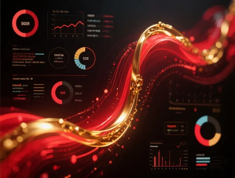 数据到行动的终端流程示意图